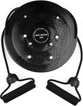 Waist Twisting Disc for Home Exercise, Waist Whisper Ab Twister Board, 9.8 x 9.8 x 1.4 in, Effortless Slimming, Supports 220 lbs Plastic Material
