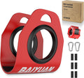 Home Gym Clips, Convert Dumbbells to Barbell, Turn Bars into Landmines, T-Bar Row with Any Grip, Hook Dumbbells on Dip Belts, Versatile Weightlifting Accessory for Olympic