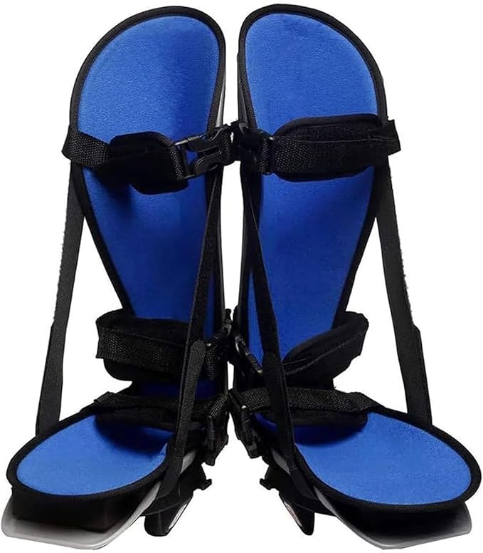 Leg Support for Motorized Pedal Exerciser and Electric Mini Exercise Bike,Fixed Leg Brace,Foot Splints for Electronic Physical Therapy and Rehab Bike Handicap 1 Pair,M