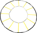 Premium Nylon Circular Training Ladder 12 Rungs Soccer Basketball Football Trainer for Athletes