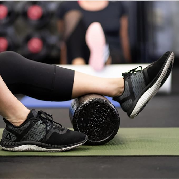 Power Systems High Density Foam Roller - Firm, Comfortable Support (18")