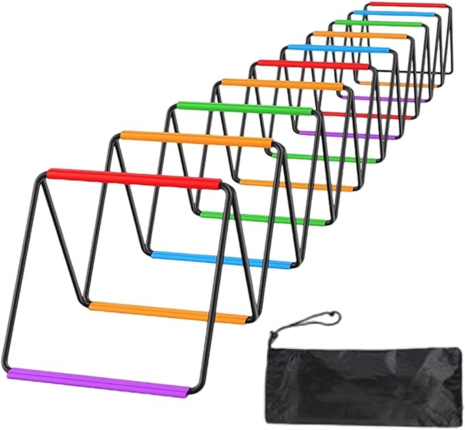Agility Ladder Football Footwork Ladder for Men Women and Kids Folding Jumping Hurdles for Foot Exercise Fitness