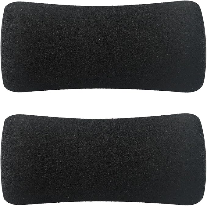 High Density Foam Foot Pads for Weight Bench, 7 Inch Replacement Rollers for Leg Extension Machines, For Foam Pads for Gym Equipment, Set of 2(23 * 90 * 170mm)