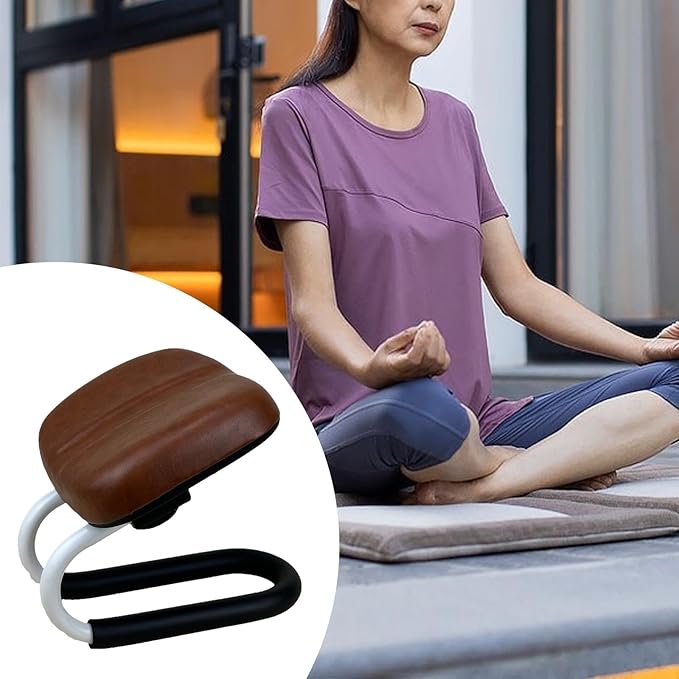 Yoga Meditation Bench Ergonomic Modern Kneeling Sitting Prayer Kneeler Chair