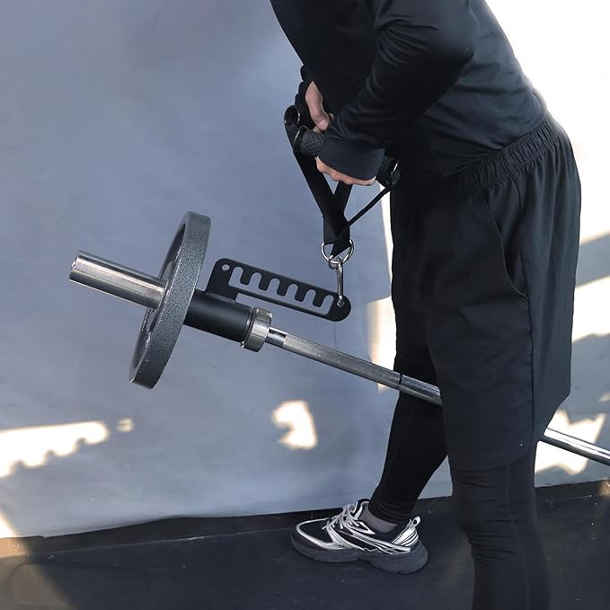Genérico Rack Belt Squat Attachment - D-Handle Bar Equipment | Belt Squat Cable Attachment - for Home Strength Training