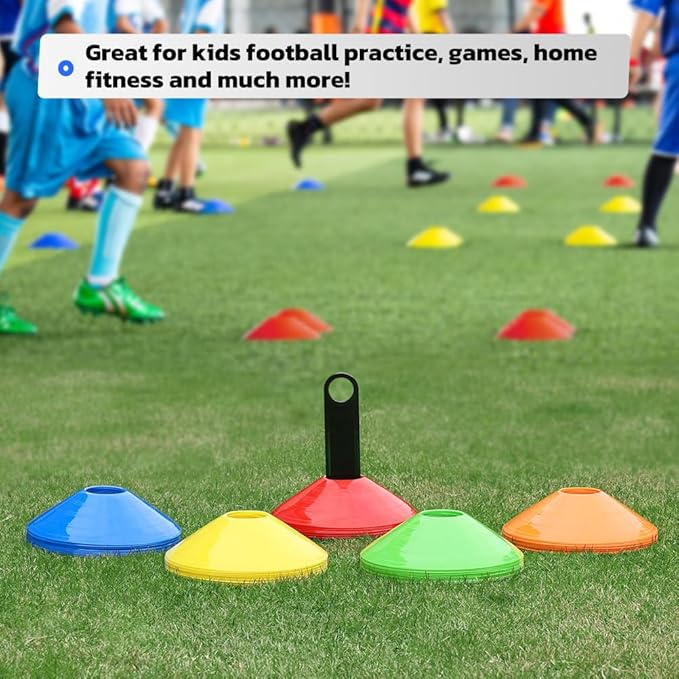 GHB Agility Ladder 2 Pack and Disc Cones 50 Pack 2 Carrying Bag