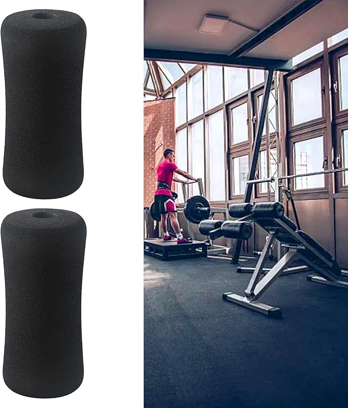 High Density Foam Foot Pads for Weight Bench, 7 Inch Replacement Rollers for Leg Extension Machines, For Foam Pads for Gym Equipment, Set of 2(23 * 90 * 170mm)
