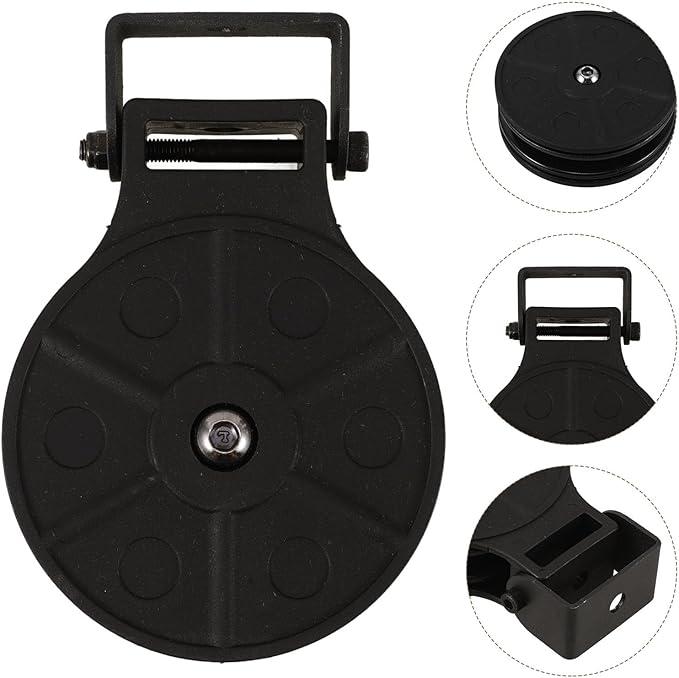ibasenice Heavy Duty Pulley Wheel Cable Replacement for Home Gym Pulley System, Silent Bearing Strength Training Attachment for Lifting and Cable Workouts