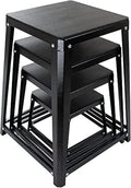 Plyometric Platform Box, Plyometric Box Jump Set For Home Gym Training, Conditioning, Strength Training