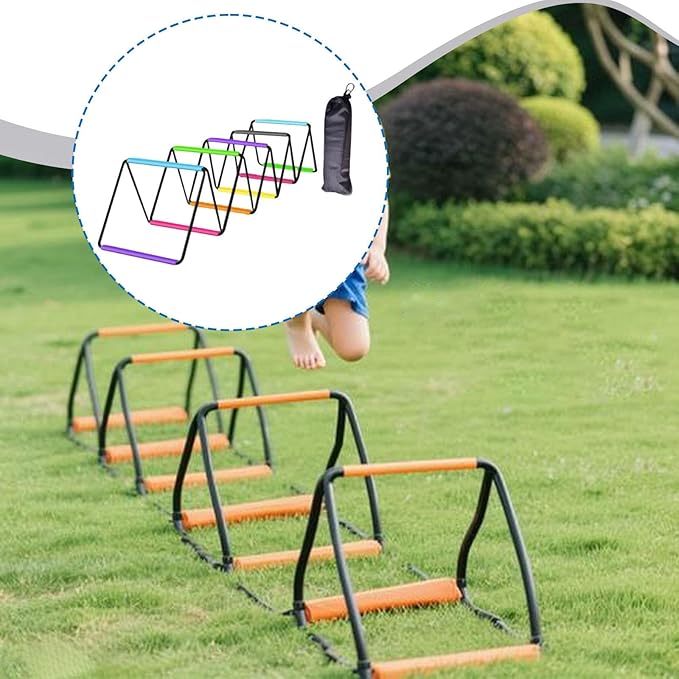 Agility Ladder Football Footwork Ladder Flexible Agility Training Equipment Jumping Hurdles for Foot Exercise Volleyball