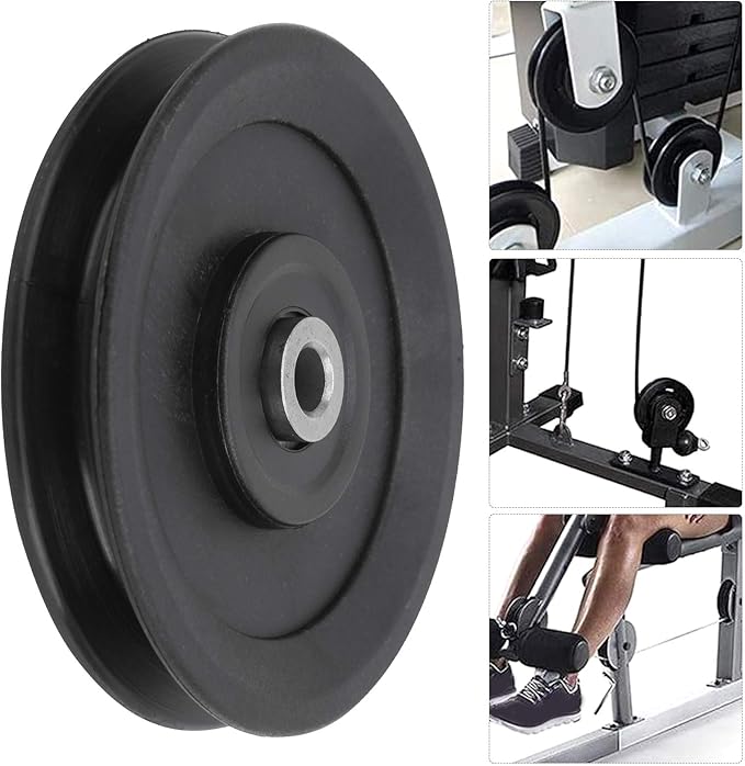 10Pcs Exercise Equipment Bearing Pulley Set, Exercise Strength Training Fitness Lifting Equipment Attachments