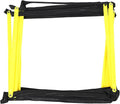 Agility Ladder Football Training Equipment Nine-Square Speed Ladder with Portable Rope Design for Soccer Footwork Workouts and Speed Training