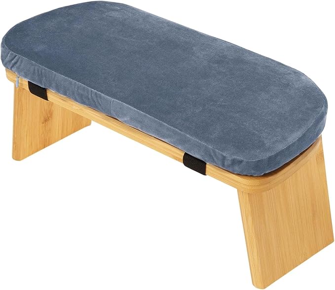 Yoga Meditation Bench Prayer Stool Portable for Extended Practice Kneeling Stool