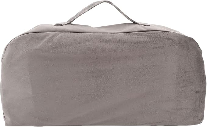 Wooden Meditation Bench, Ergonomic Detachable Kneeling Stool with Soft Cushion for Yoga and Meditation, Minimalist Design Home Use (Grey)