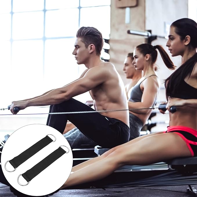 2pcs Fitness Pulley Hanging Straps DIY Sports Tool Polyester Pulley Hanger for Strength Training Equipment Attachments in Gym and Home Workout