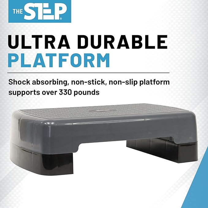 The Step Aerobic Platforms for Home Workout Steppers for Exercise