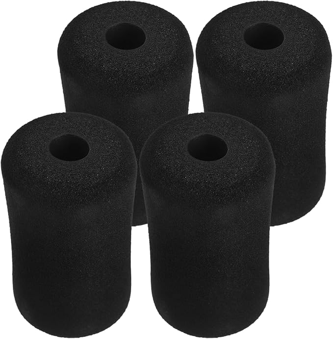 4pcs Foam Pad Cover Leg Extension Machine Foot Pads Gym Replacement Parts Exercise Accessory