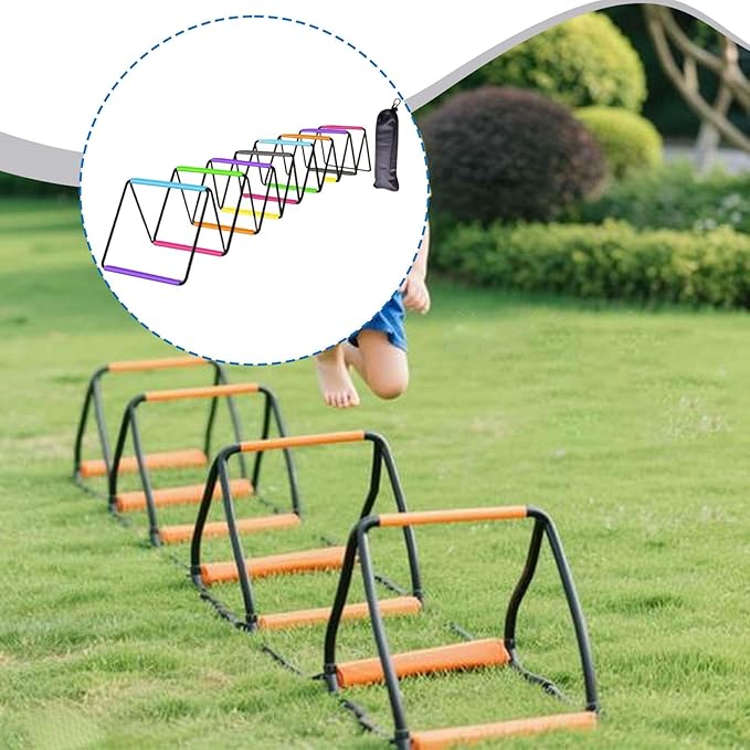 Agility Ladder Football Footwork Ladder Flexible Agility Training Equipment Jumping Hurdles for Foot Exercise Volleyball