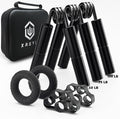 Professional Hand Grip Strengthener Trainer Kit, 50-175LB Metal Hand Gripper with 2 Finger Stretcher & 2 Grip Ring Wrist Foream Strengthener Exercise Workout Trainer for Pro Beginner Professionals