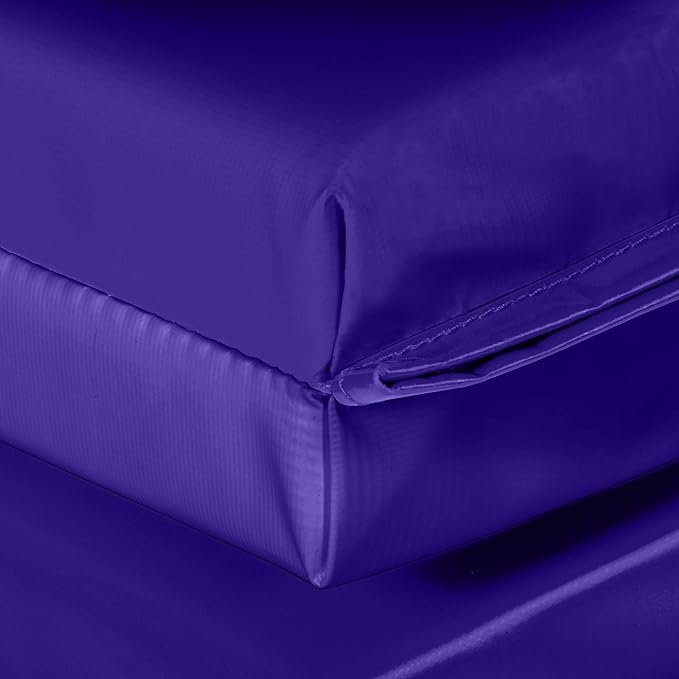 We Sell Mats - 4 ft x 6 ft x 2 - Personal Fitness & Exercise Mat for Home Workout - Lightweight and Folds for Carrying – All Purpose Gym Mat – Thick Mat for Yoga, Pilates, Stretches, Floor Exercises