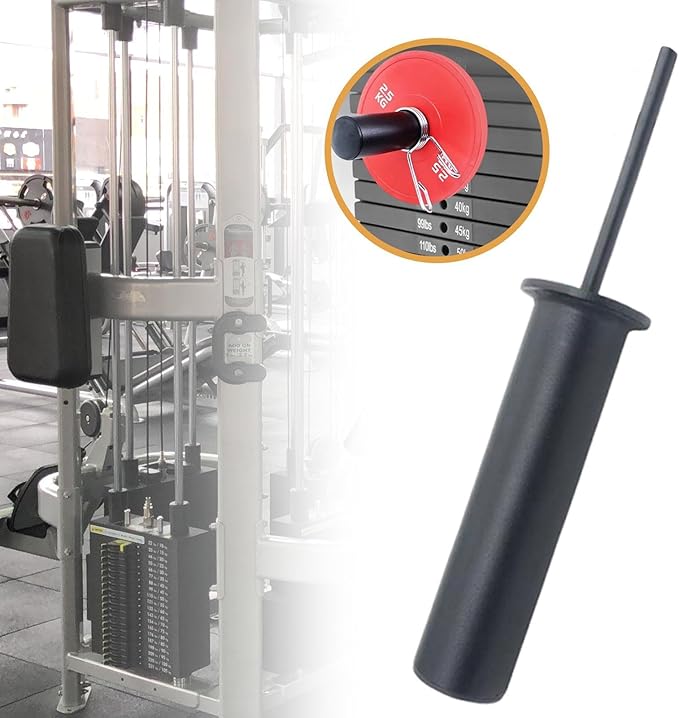 Yiju Weight Stack Extension Pin Steel 60kg Load Capacity Fitness Equipment Attachment for Home Gym Exercise Machine Cable Tower