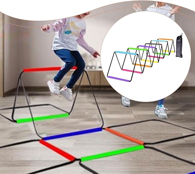Agility Ladder Football Footwork Ladder Flexible Agility Training Equipment Jumping Hurdles for Foot Exercise Volleyball