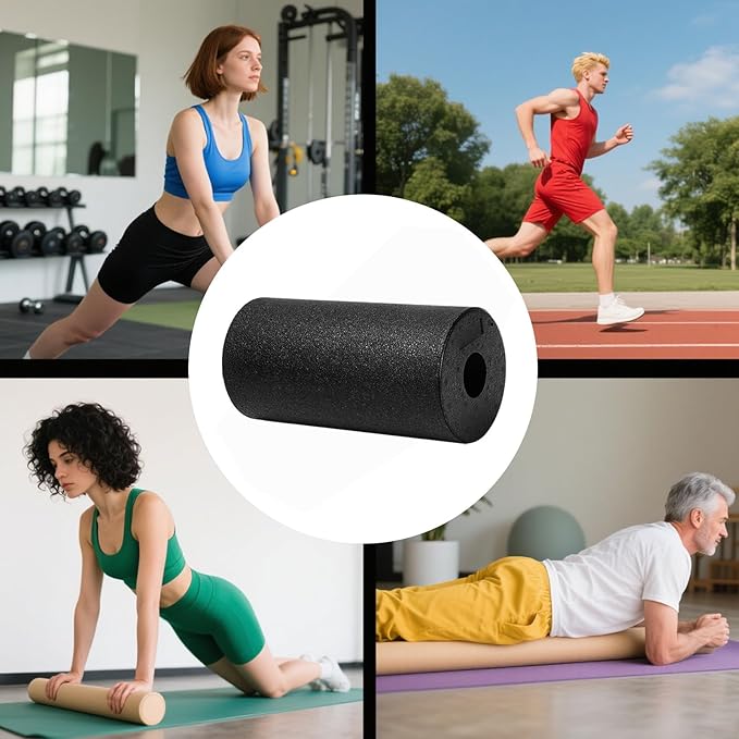 Yoga Foam Roller - Hollow Column Massage Tool - Workout Roller Foam,for Gym Post-Exercise Sports Recovery Home Fitness Routine Yoga Stretching