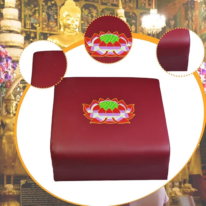 Meditation Bench Praying Cushion for Knees Accessories Easy to Clean Sitting Meditation Cushion Prayer Bench for Tea Ceremony