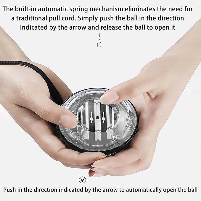 Torque Ball Hand Exerciser with Counter Gyro Ball New Torque Ball Hand Strengthener Gyroscope Ball Forearm Strengthener for Stronger Wrist Bones and Muscle(Black1,with Light)