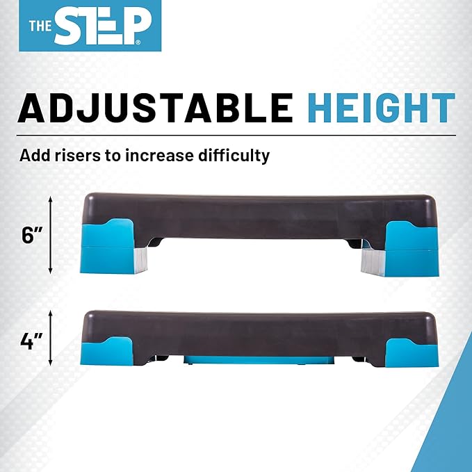 The Step Aerobic Platforms for Home Workout Steppers for Exercise