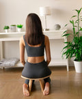 Solid Wood Ergonomic Kneeling Stool. Suitable for Temple Ceremonies, Tea Ceremonies, Meditation, Yoga, as Well as Home Fitness Assistance Chair(Medium Size for Height 160CM-180CM(63-70.8 in)