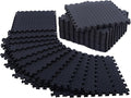 48 Pack - 1/2" Extra Thick Floor Exercise Mat for Home Gym Floor Padding for Kids - High-Density EVA Interlocking Foam Floor Tiles for Gym Equipment, Play Area, Yoga, Cardio, Weights, MMA