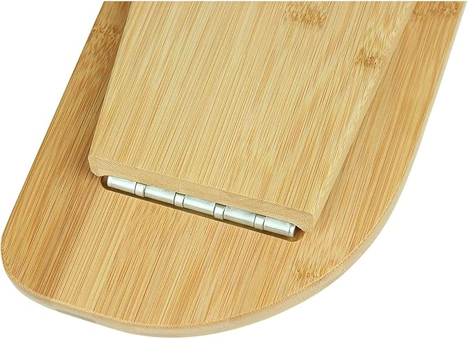 Bamboo Kneeling Meditation Bench, The Original Kneeling Stool, Folding Portable Design for Outdoor use & Travel