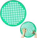 Hand Exercise Webs for Physical Therapy, Hand Grip Strengthener, Finger Exerciser, Portable Size, Latex Free, 7" Diameter