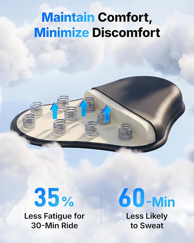 MERACH Recumbent Exercise Bikes for home, Light Commercial High-end Recumbent Bike for Seniors Adults, Magnetic Recumbent Exercise Bike with Smart Bluetooth and Exclusive App, LCD, Heart Rate Handle