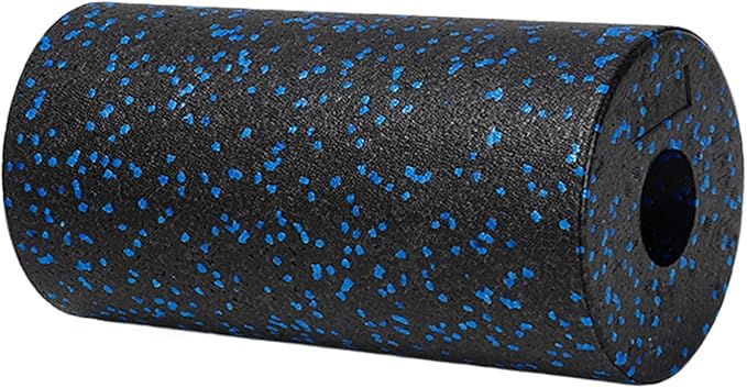Foam Roller - Deep Tissue Massager, High Density Muscle Relaxer, Fitness Recovery Tool | for Back Legs Arms Neck Foot Yoga Pilates Stretching Exercise Workout Gym Travel