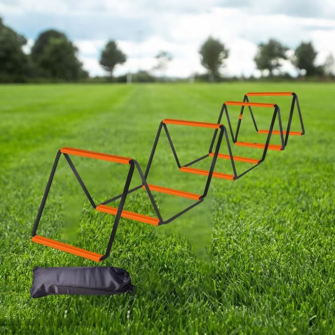 Agility Ladder Football Footwork Ladder Balance Foldable Agility Training Equipment Speed Ladder for Outdoor Sports Workout
