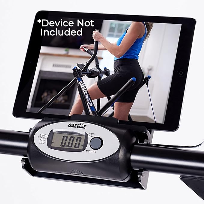 Gazelle Tony Little Total Body Fitness Workout Exercise Elliptical Glider Supports 250-300lbs with Low-Impact Design for Home Gym