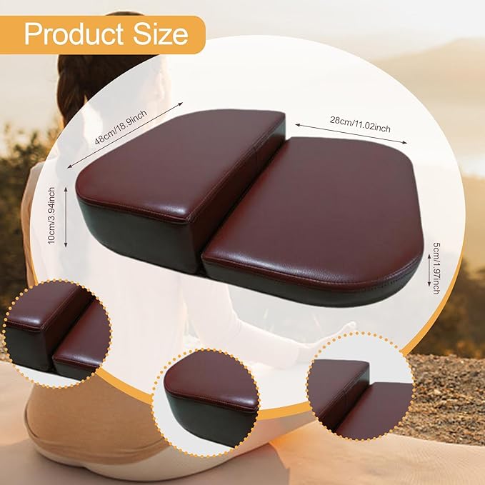 Folding Meditation Bench Kneeler Prayer Kneeler for Tea Ceremony Studio