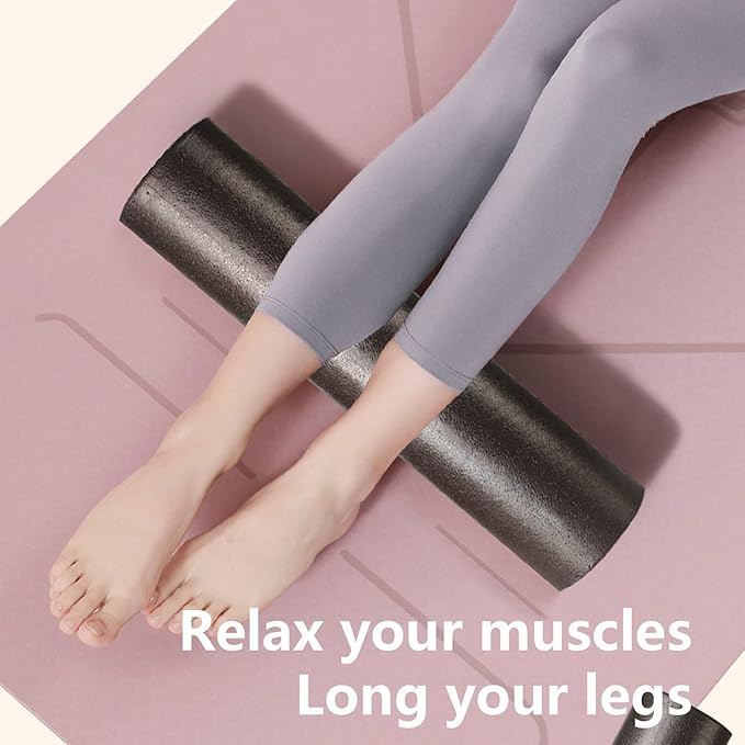 Highly Density Round Foams Rollers Full Body Athletic Massage Tool Deeply Tissue Massager for Back, Legs, Shoulders Highly Density Round Foams Rollers