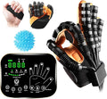 6th Generation Upgrade Rehabilitation Robot Gloves for Stroke Recovery – Hand Weakness & Hemiplegia Home Physical Therapy Device with Mirror Training & Multi-Mode (Right Hand, L)