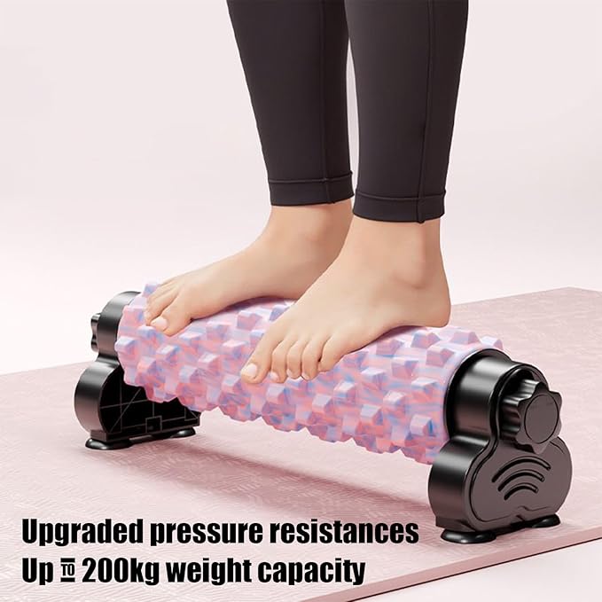 Foam Roller - Suction Cup Back Rolling Massage Equipment,Body Foam Roller with Holder | for Home Gym Yoga Pilates Fitness Workout Post-Sports Training