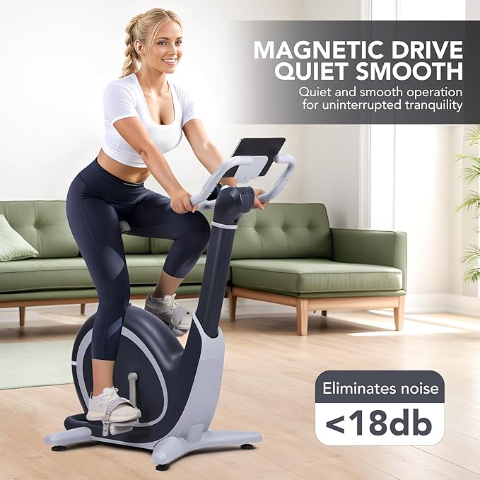 AI-Powered Exercise Bike with 36 Levels Magnetic Resistance & 350 LBS Capacity, Smart Indoor Cycling Bike for Cardio, HIIT Training, Virtual Scenic Rides, Personalized AI Workout Programs