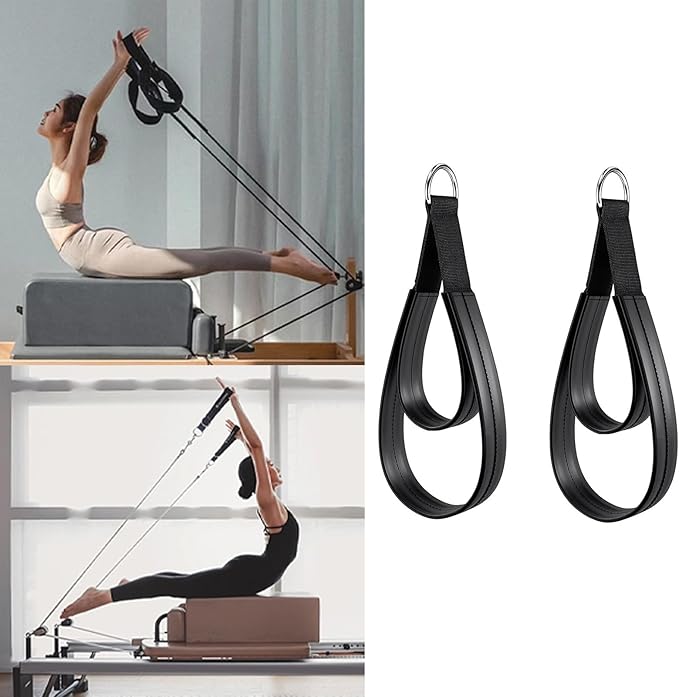 1 Pair Pilates Straps Double Looped Straps Fitness Equipment Straps for Balance Training and Strength Workouts
