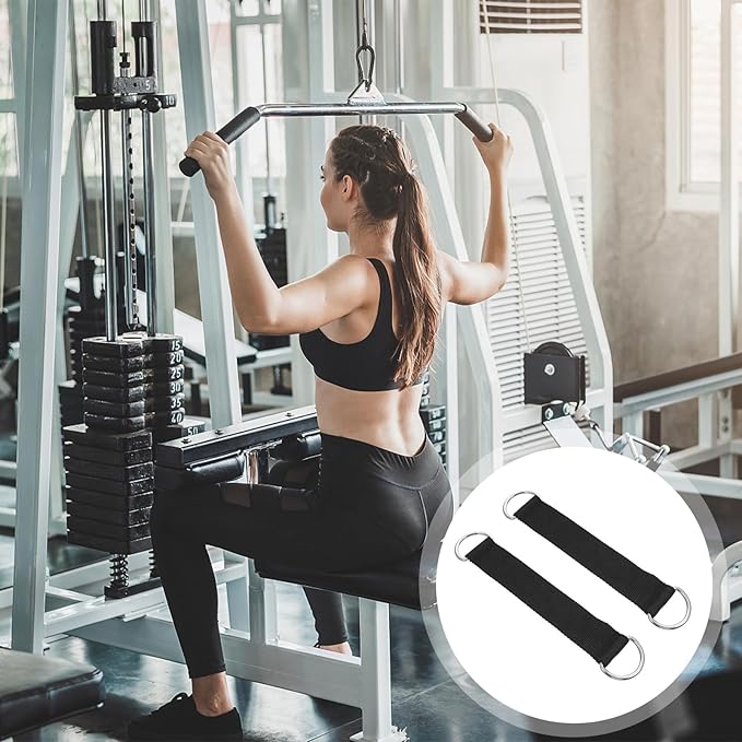 Pulley Hanging Straps 2pcs Fitness Pulley Hangers Sturdy Swing Straps for Strength Training Home Gym Cable Attachment