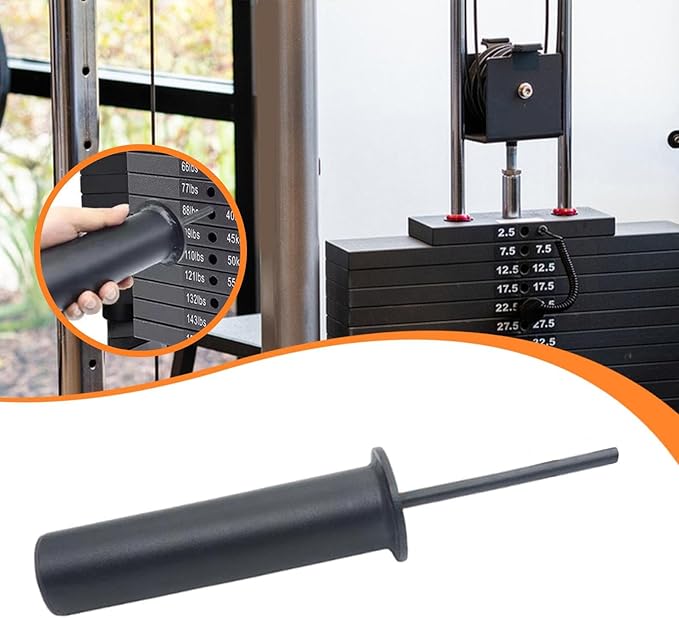 Yiju Weight Stack Extension Pin Steel 60kg Load Capacity Fitness Equipment Attachment for Home Gym Exercise Machine Cable Tower