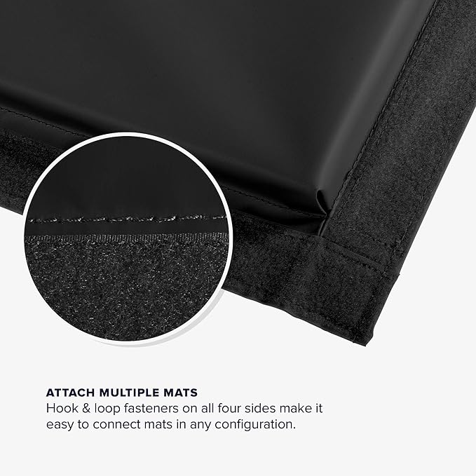 We Sell Mats - 4 ft x 6 ft x 2 - Personal Fitness & Exercise Mat for Home Workout - Lightweight and Folds for Carrying – All Purpose Gym Mat – Thick Mat for Yoga, Pilates, Stretches, Floor Exercises