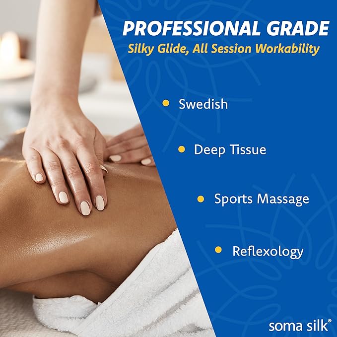 Professional Massage Cream, 5 Gallon - Smooth & Silky Massage Creme for Massage Therapy - Calendula & Jojoba Oils - Long Lasting Glide - Washes Clean from Linens - Spa & Therapist Supplies