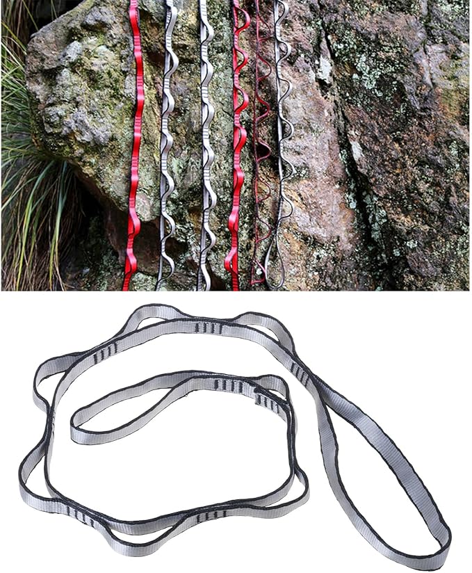 150KG Load Pilates Belt Rope 9 Rings Adjustable Heavy Duty Climbing Strap For Pilates Hammocks Climbing