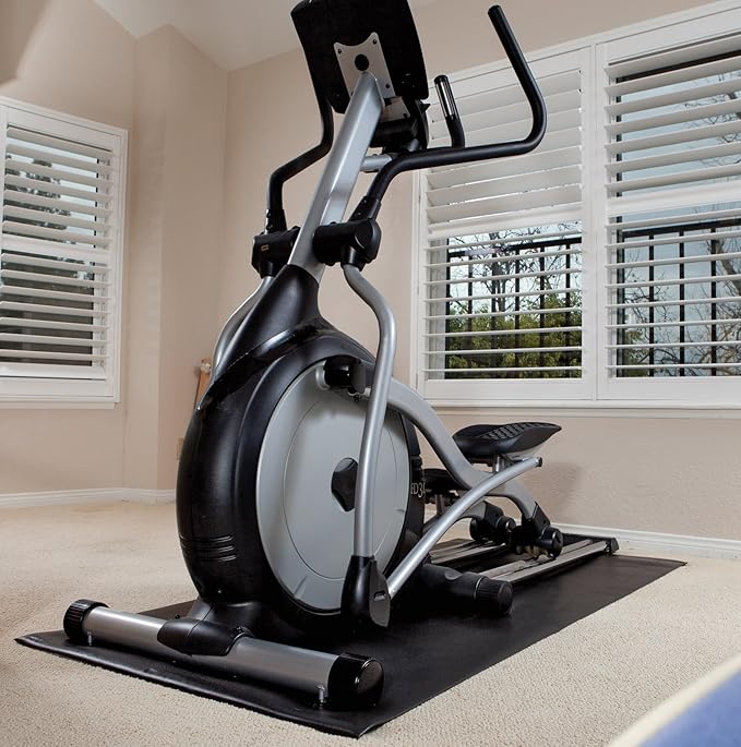 Marcy Fitness Equipment Mat and Floor Protector Compatible for Treadmills, Elliptical, Exercise Bikes, Stationary Cycles and Accessories